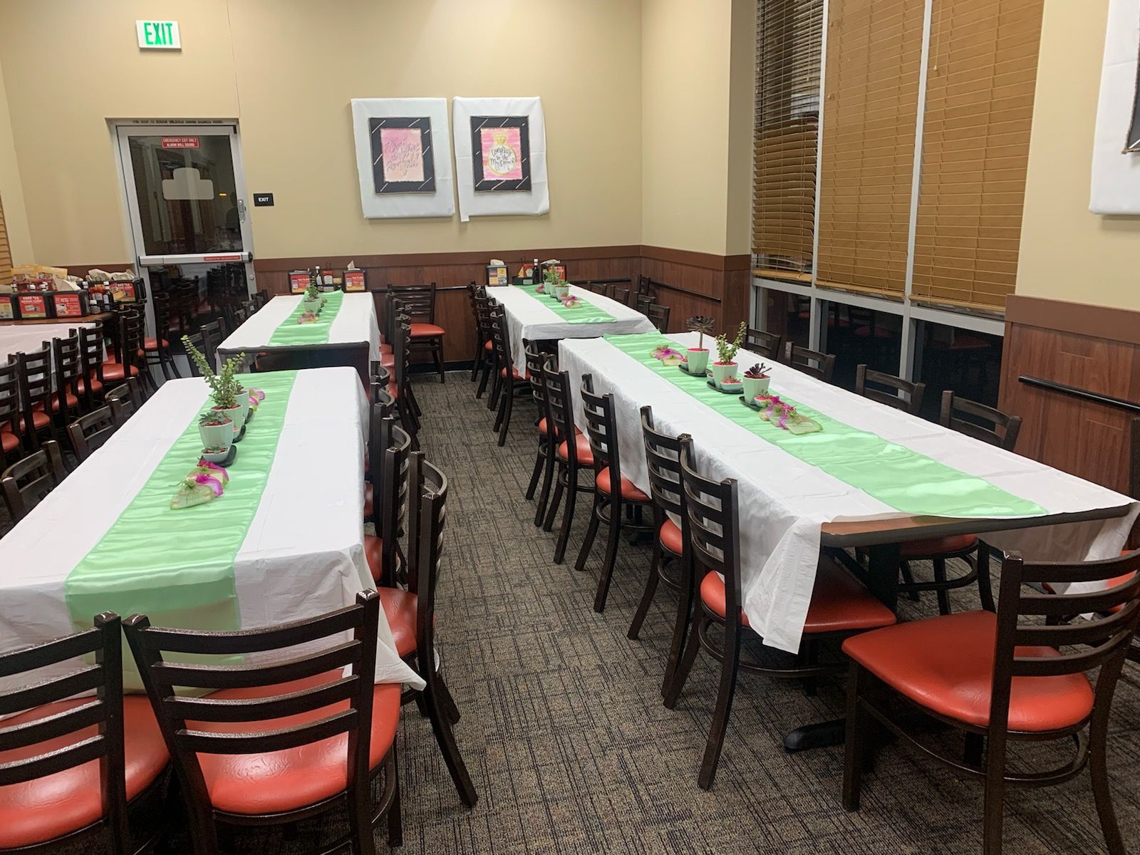 How much does it cost to have a party or event at Golden Corral